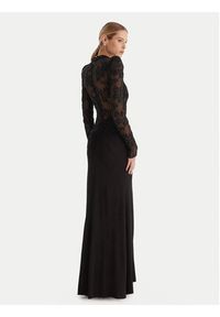 Babylon Sukienka wieczorowa S00840 Czarny Regular Fit. Kolor: czarny. Materiał: syntetyk. Styl: wizytowy #4