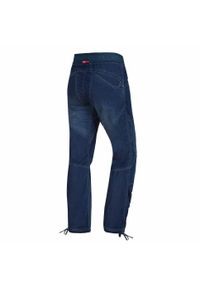 OCUN - Spodnie wspinaczkowe męskie Ocun Mania Jeans. Kolor: niebieski. Materiał: jeans. Sezon: lato. Sport: turystyka piesza, wspinaczka