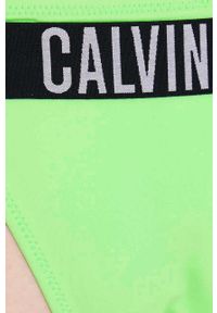 Calvin Klein figi kąpielowe kolor zielony. Kolor: zielony. Materiał: materiał. Wzór: nadruk #2