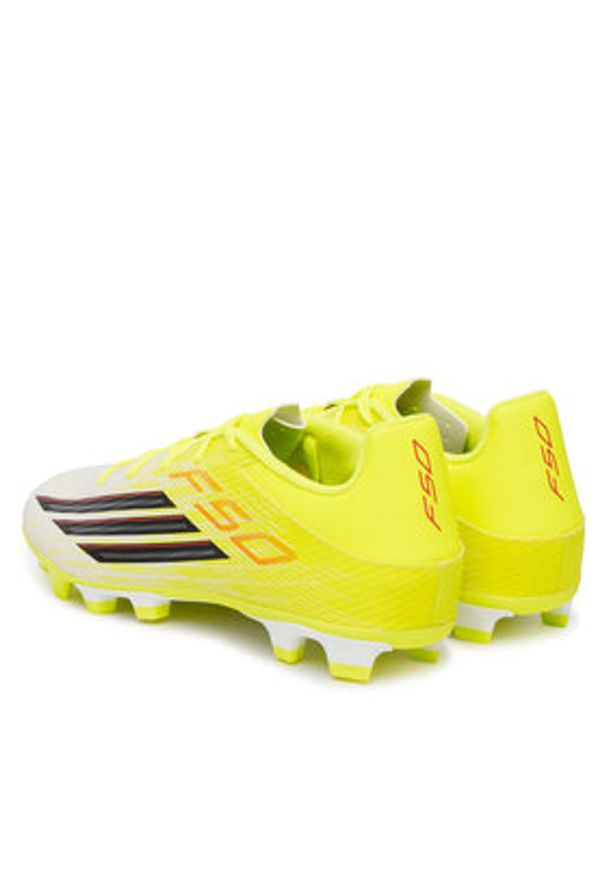 Adidas - adidas Buty do piłki nożnej F50 Club Firm Ground / Multi Ground JR9053 Żółty. Kolor: żółty. Materiał: materiał