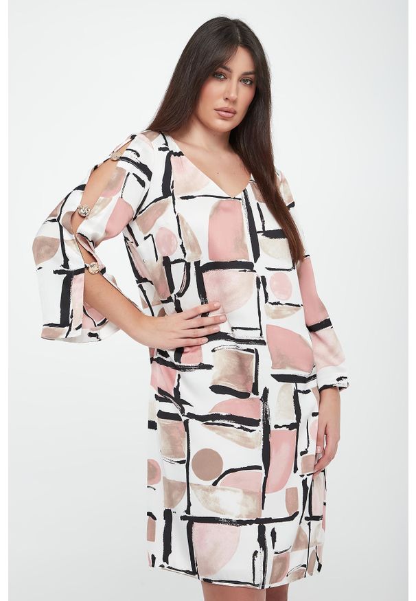 Joseph Ribkoff - Sukienka damska ze wzorem JOSEPH RIBKOFF