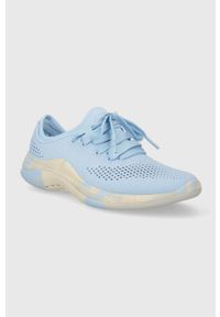 Crocs sneakersy Literide 360 Marbled kolor niebieski 207632. Nosek buta: okrągły. Kolor: niebieski. Materiał: guma #2