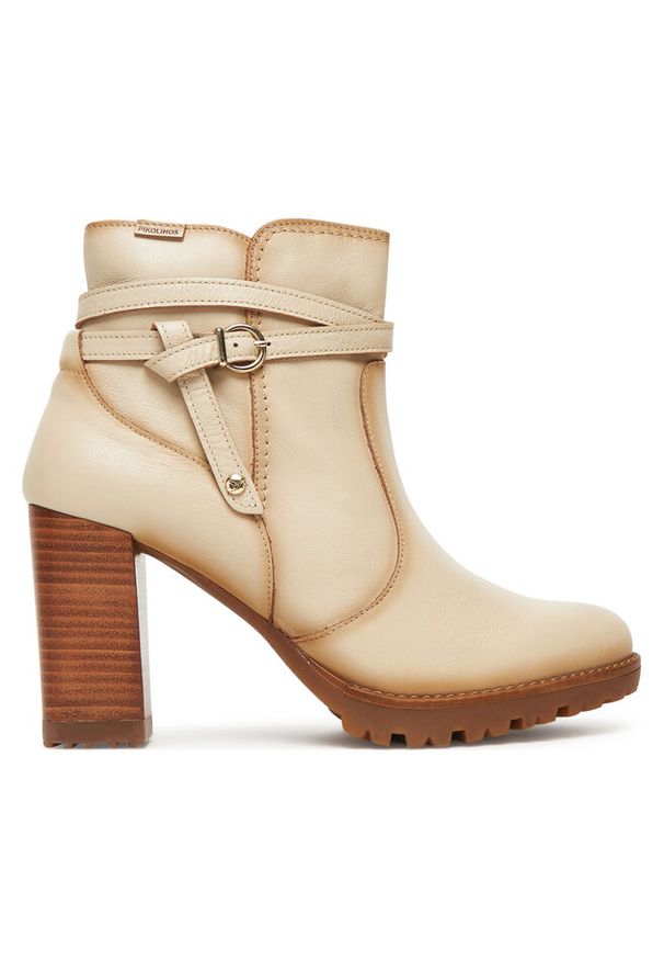 Botki Pikolinos. Kolor: beżowy