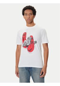 Hugo - HUGO T-Shirt Diboxer 50542560 Biały Regular Fit. Kolor: biały. Materiał: bawełna