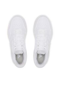 Adidas - adidas Sneakersy Hoops 3.0 GW3036 Biały. Kolor: biały. Materiał: skóra #6
