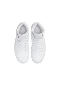 Buty Mężczyzna Nike Air Jordan 1 biały. Kolor: biały. Materiał: materiał, syntetyk #2