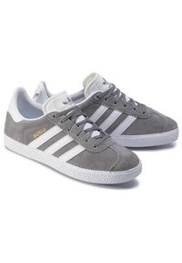 Adidas - adidas Sneakersy Gazelle J FW0716 Szary. Kolor: szary. Materiał: skóra, zamsz. Model: Adidas Gazelle #2