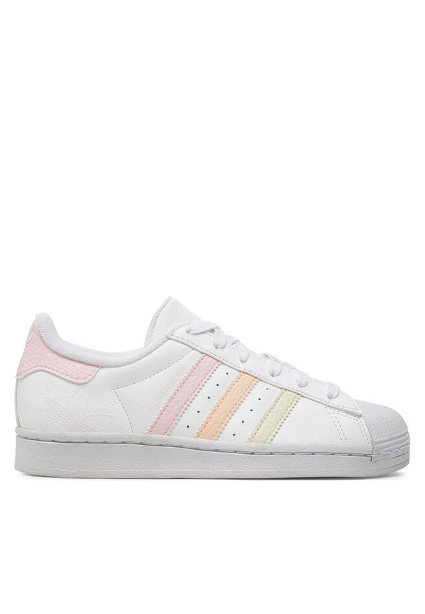 Adidas - Sneakersy adidas. Kolor: biały. Model: Adidas Superstar