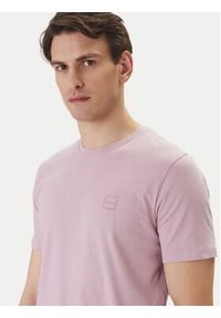 BOSS T-Shirt Tales 50508584 Fioletowy Regular Fit. Kolor: fioletowy. Materiał: bawełna #2