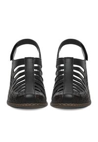 Rieker Sandały CEO-40959-00 Czarny. Kolor: czarny. Materiał: skóra #7