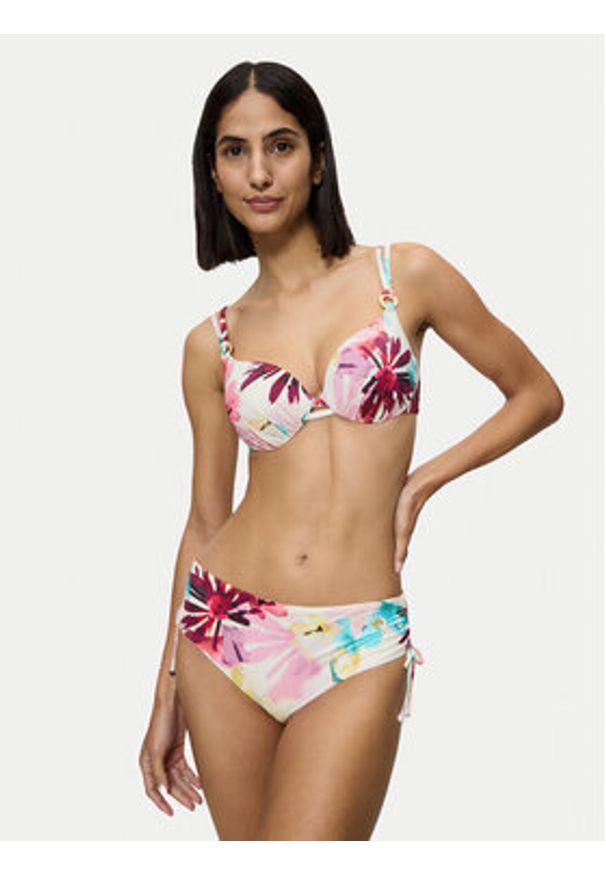 Triumph Dół od bikini Summer Fleur 10222314 Kolorowy. Materiał: syntetyk. Wzór: kolorowy