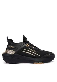 Plein Sport Sneakersy FAES USC0733 STE003N Czarny. Kolor: czarny. Materiał: materiał