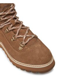 Roxy Trzewiki ARJB700758 Brązowy. Kolor: brązowy. Materiał: zamsz, skóra #6