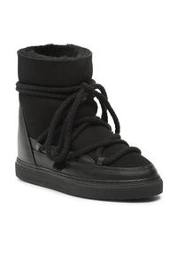 Inuikii Śniegowce Classic Wedge 75203-005 Czarny. Kolor: czarny. Materiał: zamsz, skóra
