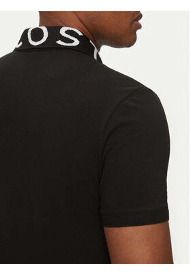 Lacoste Polo PH9538 Czarny Slim Fit. Typ kołnierza: polo. Kolor: czarny. Materiał: bawełna