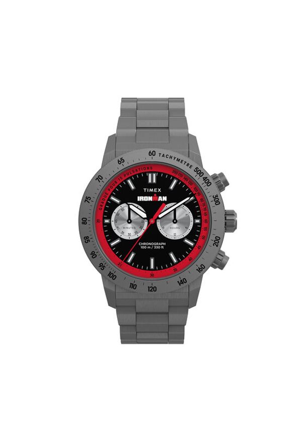 Timex Zegarek Ironman® Challenger Chronograph TW2Y02000 Czarny. Kolor: czarny