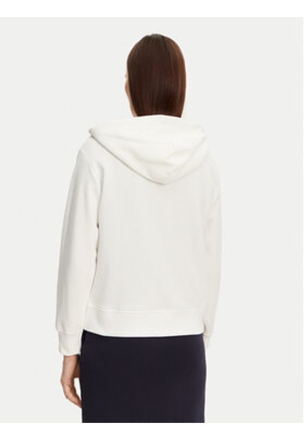 GANT - Gant Bluza Shield 4201412 Écru Regular Fit. Kolor: kremowy. Materiał: bawełna
