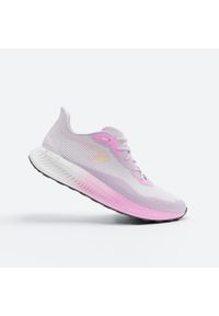 KIPRUN - Buty do biegania damskie Kiprun KD 500.3. Kolor: fioletowy, różowy, wielokolorowy. Materiał: kauczuk. Sport: bieganie, fitness