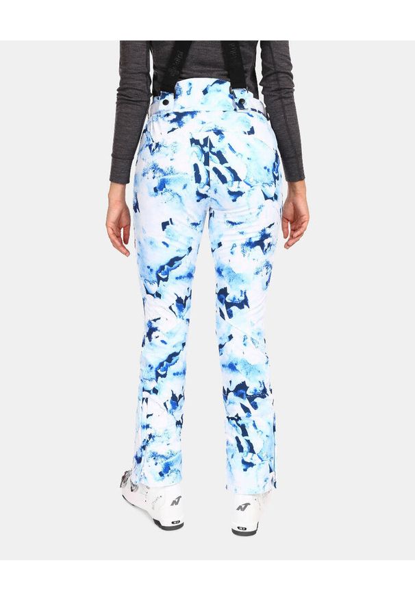 Damskie softshellowe spodnie narciarskie Kilpi TORIEN-W. Kolor: biały. Materiał: softshell. Sezon: zima. Sport: narciarstwo