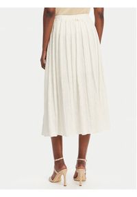TwinSet - TWINSET Spódnica trapezowa 251TT2143 Écru Loose Fit. Materiał: bawełna #3