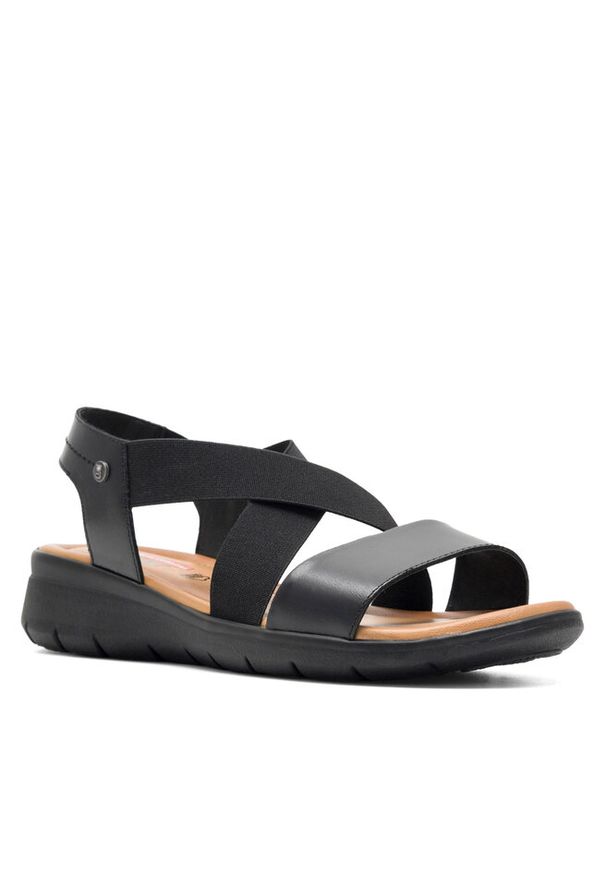 Sandały Go Soft. Kolor: czarny