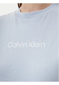 Calvin Klein T-Shirt Hero Logo K20K205448 Niebieski Regular Fit. Kolor: niebieski. Materiał: bawełna #3