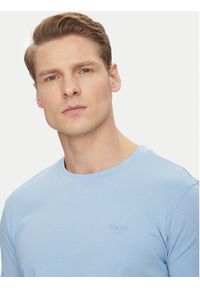 JOOP! Jeans T-Shirt 30027746 Błękitny Modern Fit. Kolor: niebieski. Materiał: bawełna #8