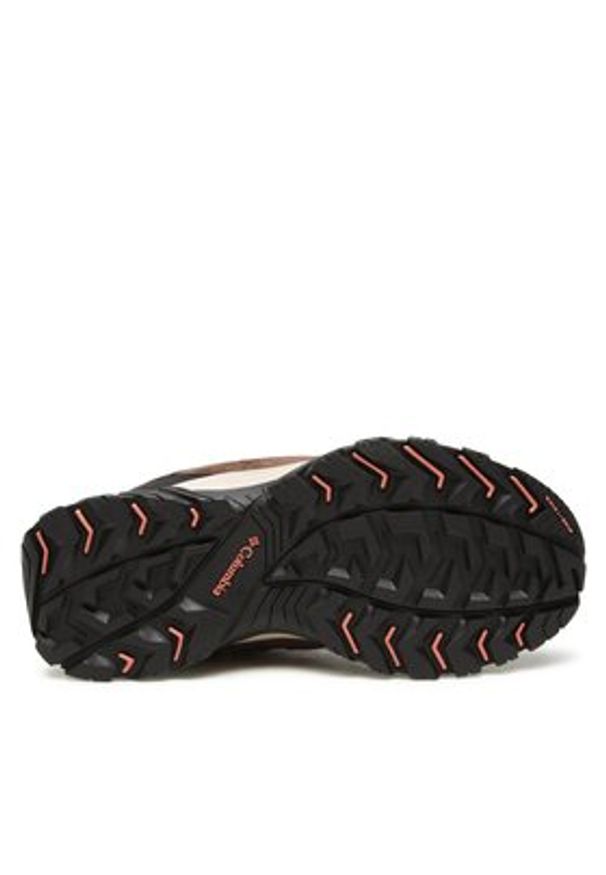 columbia - Columbia Trekkingi Redmond III Mid Waterproof BL0168-231 Brązowy. Kolor: brązowy. Materiał: zamsz, skóra