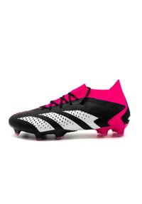 Buty Piłkarskie Adidas Sport Predator Accuracy.1 Fg Dorosłych. Kolor: wielokolorowy, czarny, różowy. Materiał: syntetyk. Sport: piłka nożna