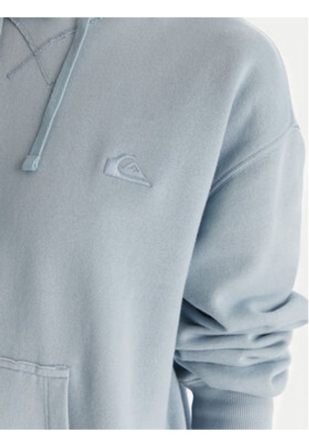 Quiksilver Bluza EQWFT03191 Niebieski Oversize. Kolor: niebieski. Materiał: bawełna