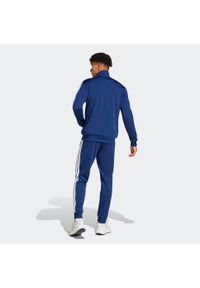 Adidas - Dres męski ADIDAS fitness. Kolor: niebieski. Materiał: dresówka. Sport: fitness