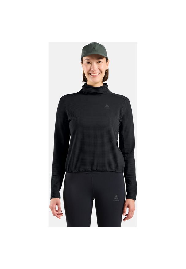 Bluza bez kaptura Odlo Mid Layer ESSENTIAL THERMAL. Typ kołnierza: bez kaptura. Kolor: czarny