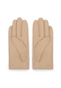 Wittchen - Damskie rękawiczki samochodowe proste białe. Kolor: kremowy. Materiał: skóra. Sezon: wiosna, jesień. Styl: rockowy, klasyczny, elegancki #4