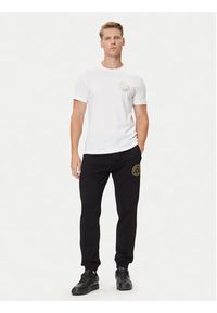 Versace Jeans Couture Spodnie dresowe 79GAAT00 CF01T Czarny Regular Fit. Kolor: czarny. Materiał: bawełna #5