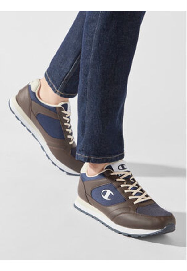 Champion Sneakersy Rr Champ Ii Mix Material Low Cut Shoe S22168-BS502 Granatowy. Kolor: niebieski. Materiał: materiał
