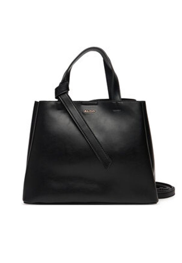 Aldo Torebka Zaria 14076942 Czarny. Kolor: czarny. Materiał: skórzane