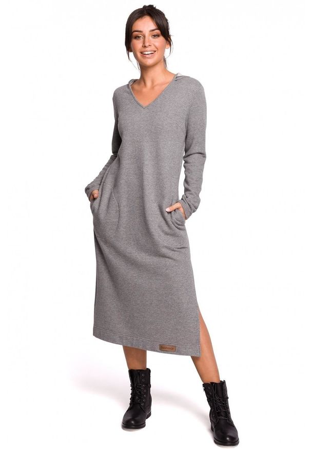 Sukienka casualowa, prosta, maxi