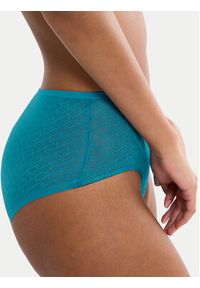 Triumph Figi klasyczne z wysokim stanem Triumph Signature Sheer Maxi EX 10215936 Niebieski. Stan: podwyższony. Kolor: niebieski. Materiał: syntetyk #2