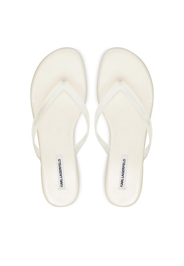 Karl Lagerfeld - Japonki KARL LAGERFELD. Kolor: biały
