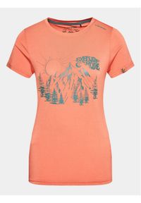 Viking T-Shirt Bamboo Hopi Lady 500/25/6656 Różowy Regular Fit. Kolor: różowy