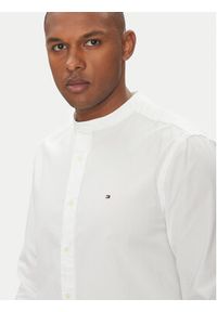 TOMMY HILFIGER - Tommy Hilfiger Koszula MW0MW39966 Biały Regular Fit. Kolor: biały. Materiał: bawełna