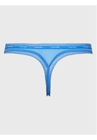 Calvin Klein Underwear Komplet 3 par stringów 000QD3802E Kolorowy. Materiał: syntetyk. Wzór: kolorowy #8