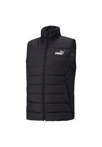 Puma - Męski Ocieplacz Na Ciało Essential Padded. Kolor: czarny. Materiał: puch. Sport: turystyka piesza