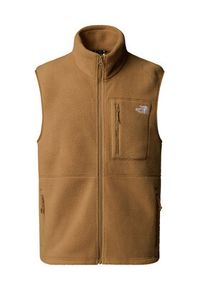 The North Face Kamizelka Yumiori NF0A8B65 Beżowy Regular Fit. Kolor: beżowy. Materiał: syntetyk