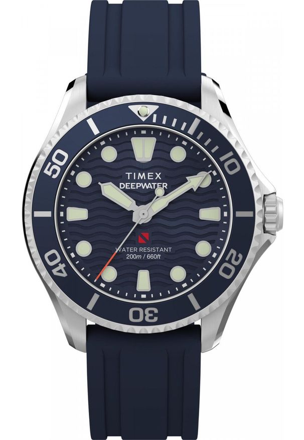 Zegarek męski Timex TW2Y40300 niebieski. Kolor: niebieski