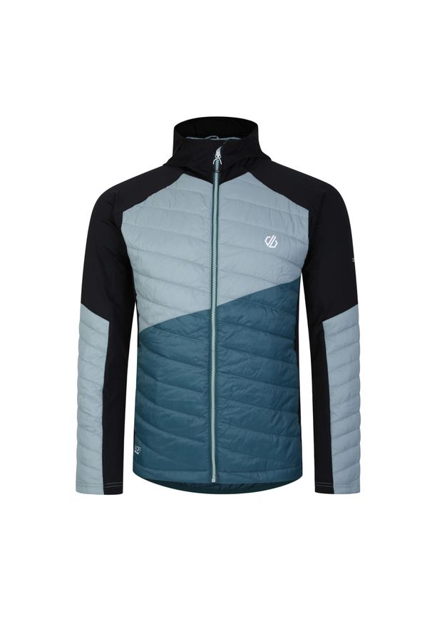 DARE 2B - Męska Kurtka Hybrydowa Gendarme Wool. Kolor: zielony, wielokolorowy, szary