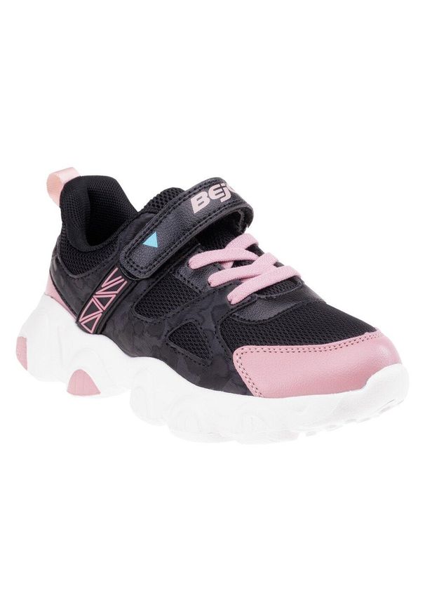 BEJO - Buty Treningowe Manina Dla Dzieci. Okazja: na spacer. Kolor: czarny, różowy, niebieski, wielokolorowy. Sport: turystyka piesza