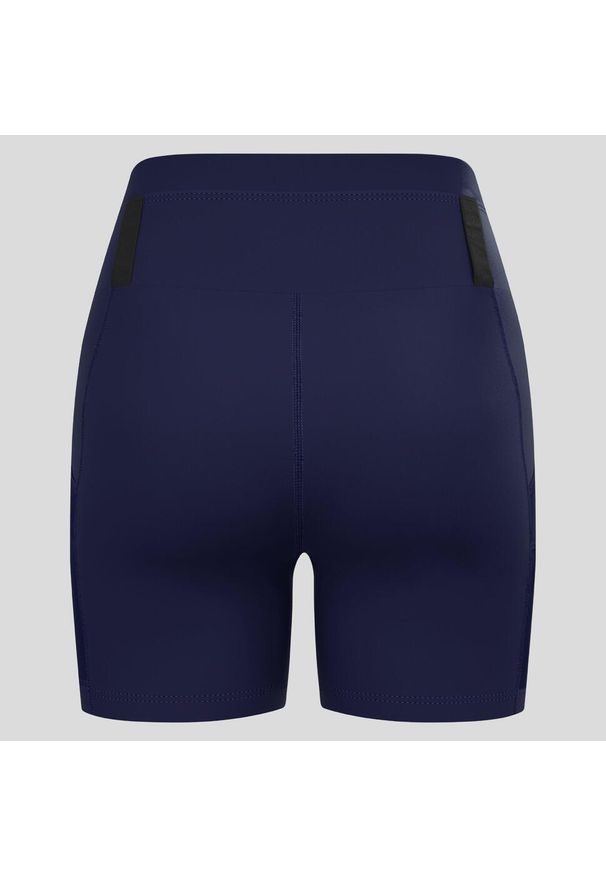 Odlo - Spodenki damskie ODLO X-ALP Trail Cargo legginsy biegowe z kieszeniami. Kolor: niebieski