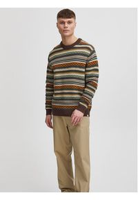 !SOLID - Solid Sweter 21107896 Kolorowy Regular Fit. Materiał: syntetyk. Wzór: kolorowy #6
