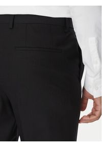 Hugo - HUGO Garnitur Henry/Getlin232X 50530116 Czarny Slim Fit. Kolor: czarny. Materiał: syntetyk
